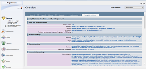 project creation troubleshoot wordfast pro