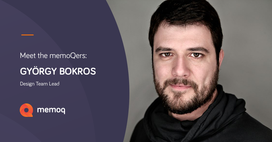 György Bokros, Design Team Lead at memoQ